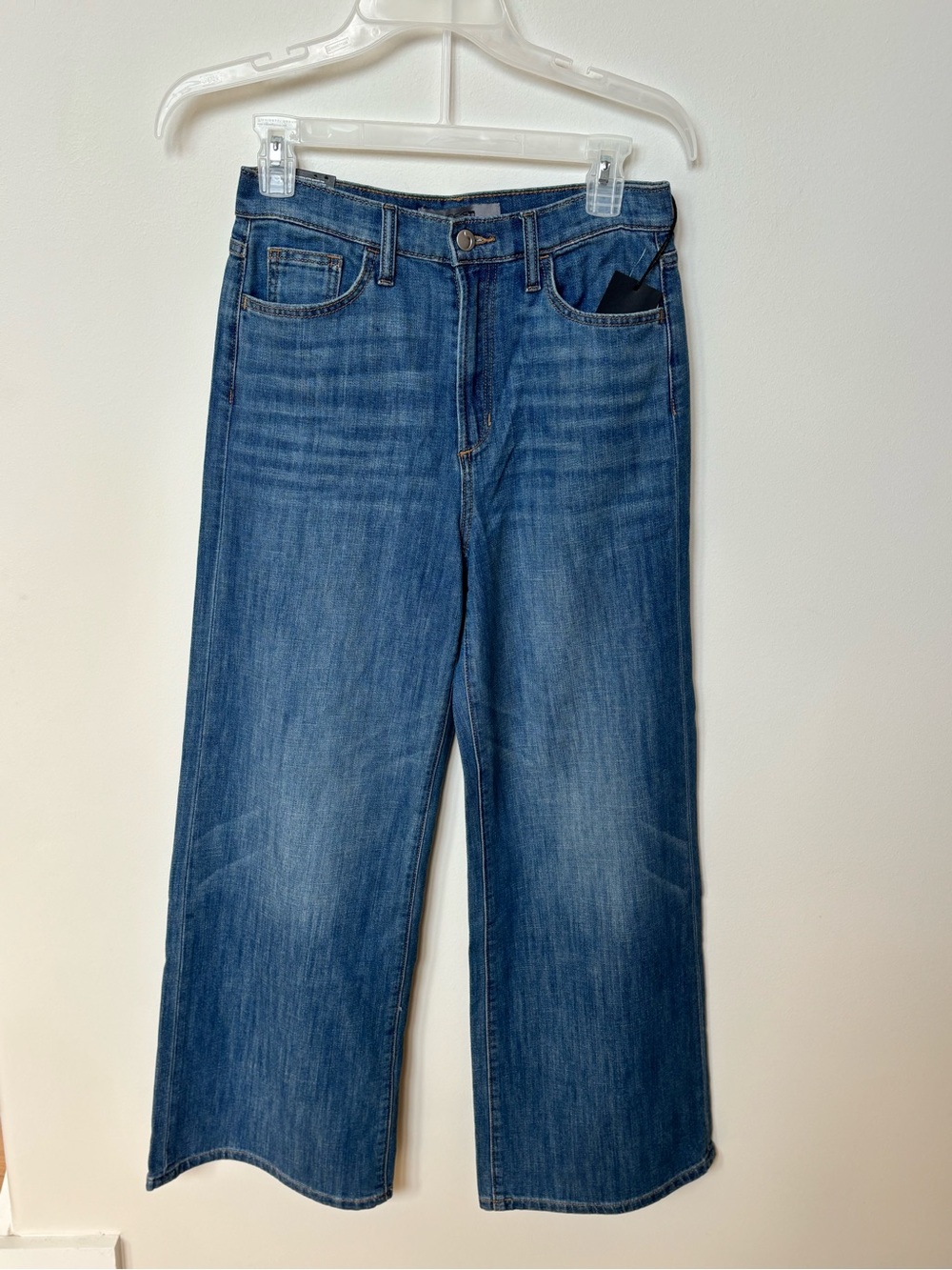 Joes Jeans High Rise Wide Leg Ankle Sz 27
